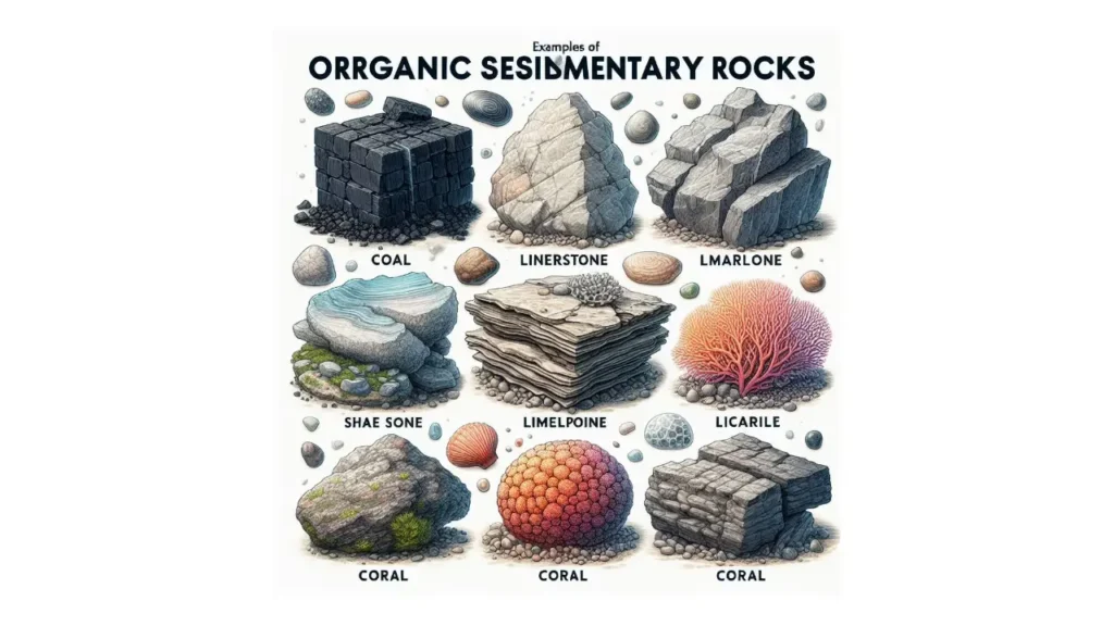 Contoh Batuan Sedimen Organik