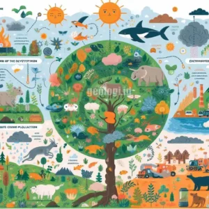 Infografis tentang ekosistem
